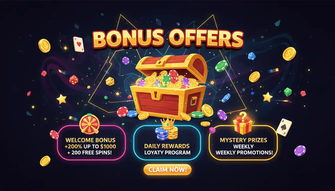 Spin Palace bonus offers